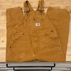 Carhartt Tan Work Overalls
